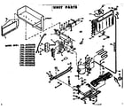 Kenmore 1066658640 unit parts diagram