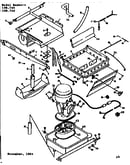 Ice cube maker evaporator, ice cutter grid and pump parts
