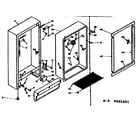 Kenmore 106625201 cabinet parts diagram