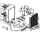 Kenmore 106625221 unit parts diagram
