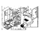 Kenmore 106625470 cabinet parts diagram