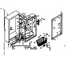 Kenmore 106625820 cabinet parts diagram