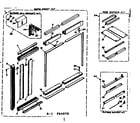Kenmore 10664070 kit parts diagram