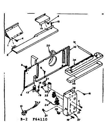Air flow parts