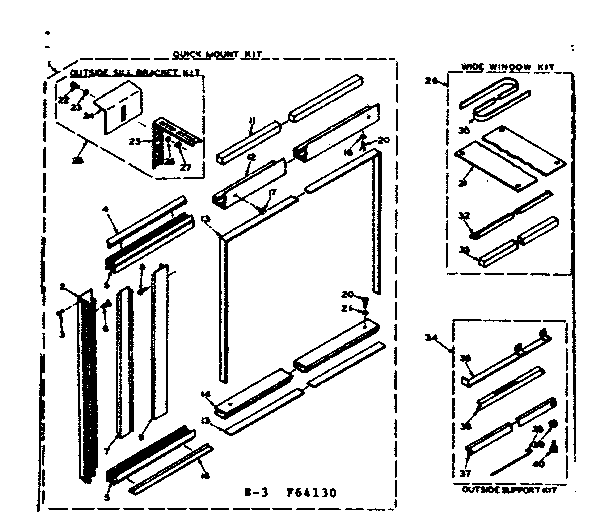 Kit parts