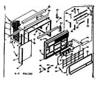 Kenmore 10664180 cabinet parts diagram