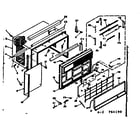 Kenmore 10664190 cabinet parts diagram