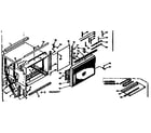 Kenmore 10664621 cabinet parts diagram