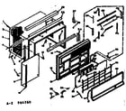Kenmore 10664760 cabinet parts diagram