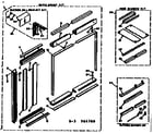 Kenmore 10664760 kit parts diagram