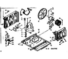 Kenmore 10664760 unit parts diagram