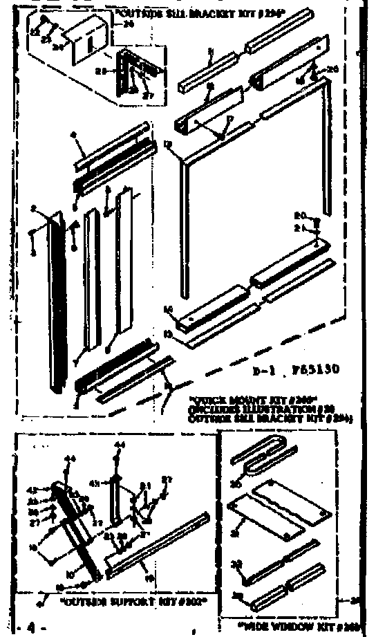 Accessory kit parts