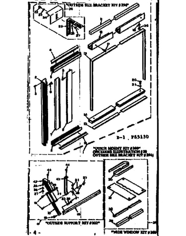 Accessory kit parts