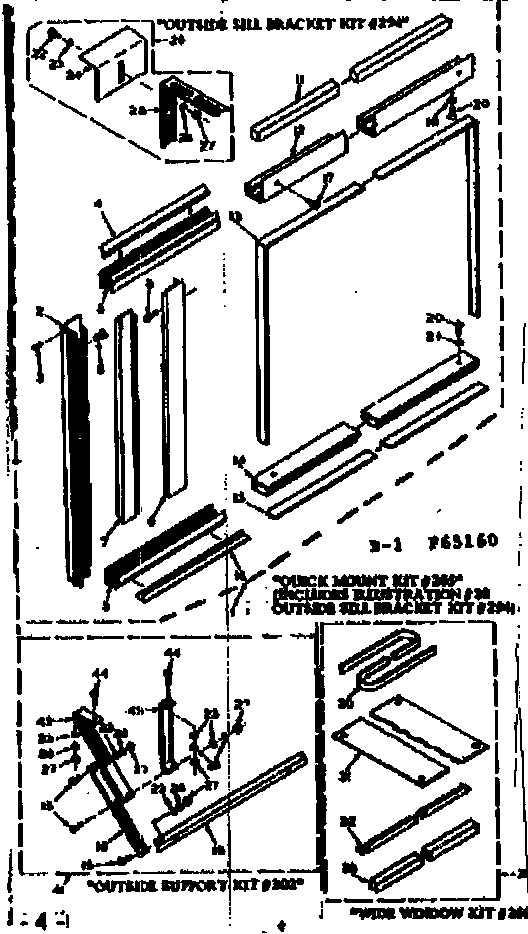 Accessory kit parts