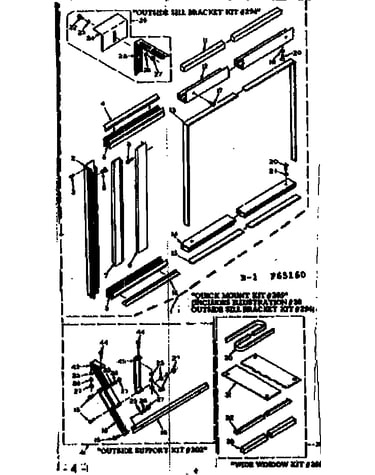 Accessory kit parts