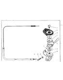 Trigger lever and cable assembly