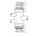 Sears 502471260 crank hanger bearing set diagram