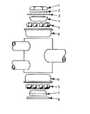 Crank hanger bearing set