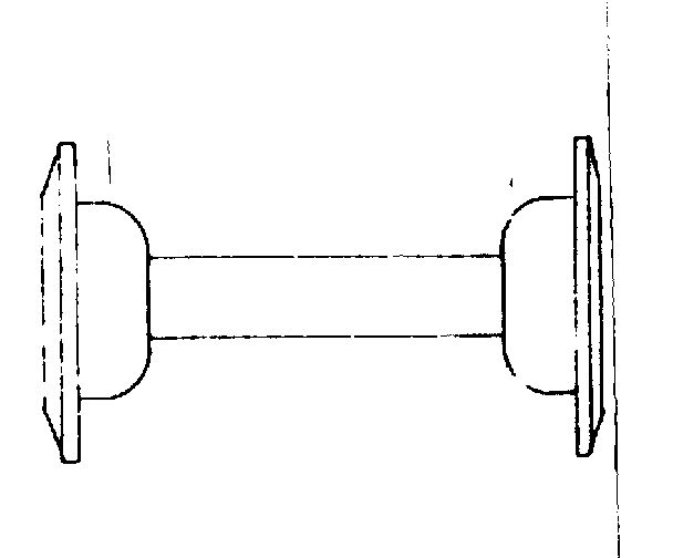 Hub shell (less axle set)