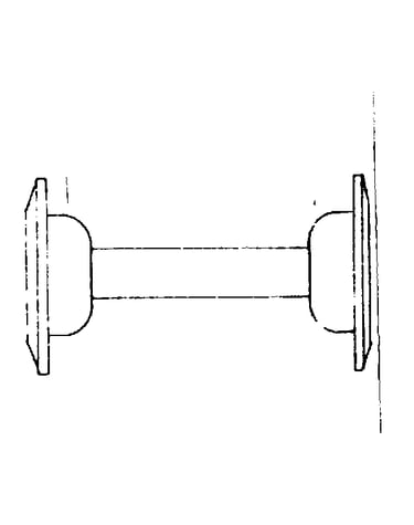 Hub shell (less axle set)