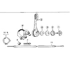 Sears 502473730 shifter assembly diagram