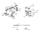 Sears 502473840 front caliper hand brake diagram