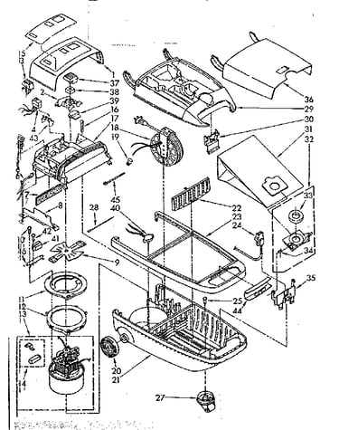 Vacuum cleaner parts