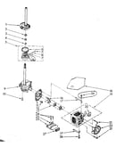 Brake clutch, gearcase, motor and pump
