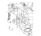 Kenmore 11086663100 cabinet parts diagram