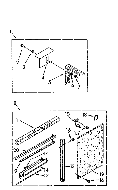 Accessory kit parts