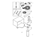 Kenmore 1068760880 optional parts (not included) diagram