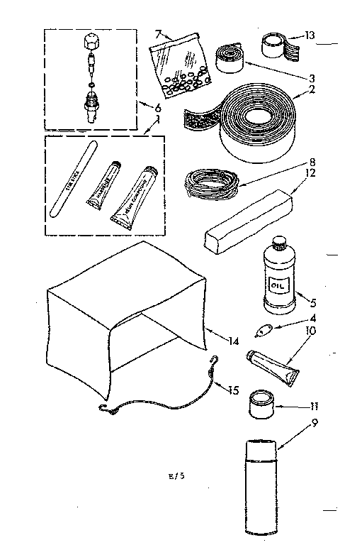 Optional parts (not included)