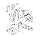 Kenmore 1068761090 air flow and control parts diagram