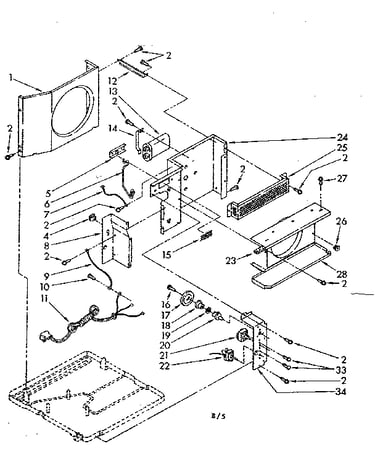 Air flow and control parts