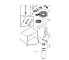 Kenmore 1068761280 optional parts (not included) diagram