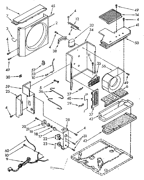 Air flow and control parts