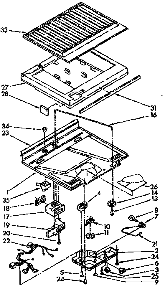 COMPARTMENT SEPARATOR PARTS