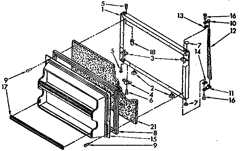 FREEZER DOOR PARTS