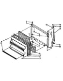 Freezer door parts