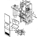 Kenmore 867767150 non-functional replacement parts diagram