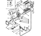 Kenmore 1068768863 icemaker parts diagram
