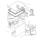 Kenmore 1988181980 door and unit parts diagram