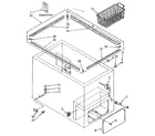 Kenmore 1988183580 cabinet parts diagram