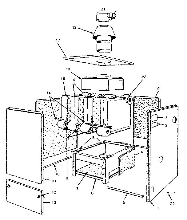 Jacket - sections & base parts
