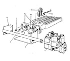 Kenmore 229965250 gas burners and manifold diagram