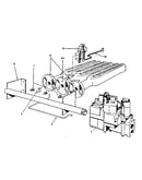 Gas burners and manifold