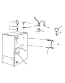 Pressure and glass gauge assembly