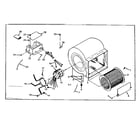 Kenmore 867741433 blower assembly diagram