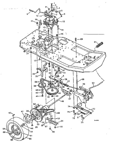 Replacements parts drive system