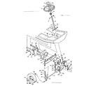 Craftsman 502255622 replacement parts steering system diagram